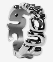 HUF Fuck It Warped Ring (silver)