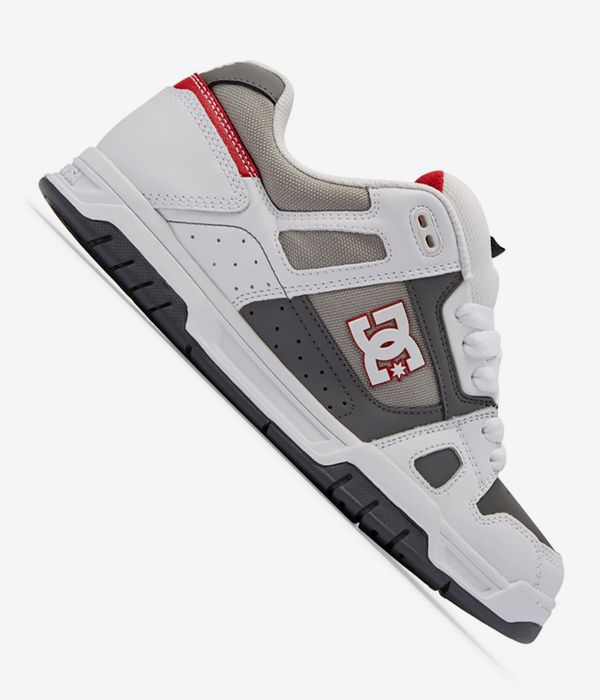 DC Stag Schoen (white grey grey)