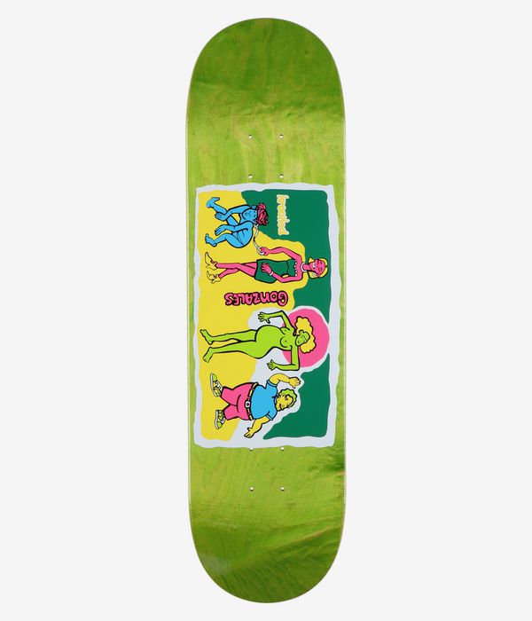 Krooked Gonz Family Affair 8.5" Skateboard Deck (multi)