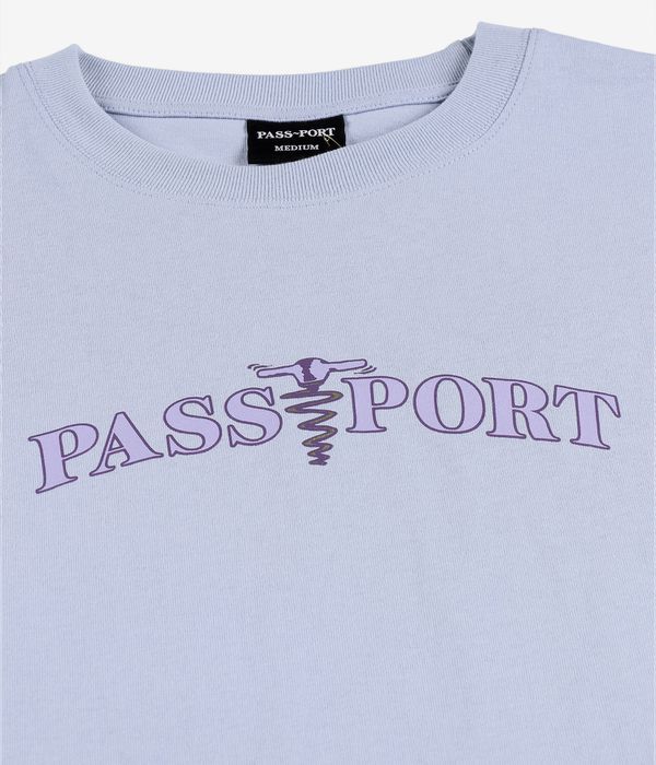 Passport Corkscrew T-Shirty (stonewash blue)
