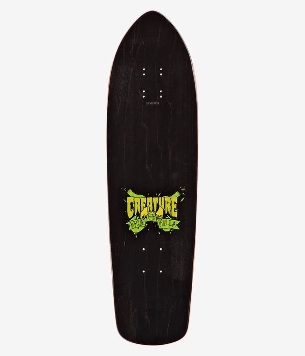 Creature Brue Killer 32oz 8.6" Skateboard Deck (green yellow)