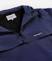 Carhartt WIP Windbreaker Pullover Supplex Jas (air force blue white)