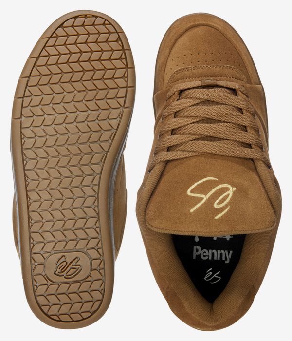 éS Accel OG Penny RS Shoes (brown gum)