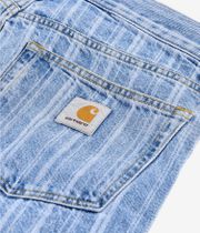 Carhartt WIP Rylan Pant Hampton Jeans (rylan stripe blue stone bleached)