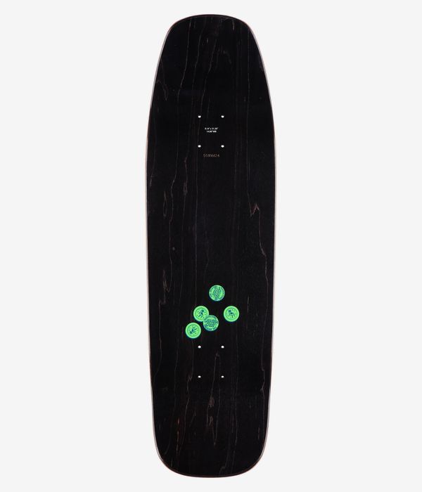 Santa Cruz Delfino Pinball Shaped 9.14" Skateboard Deck (multi)