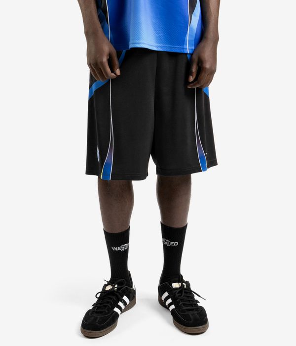 Wasted Paris Ambrosiana Football Jersey Shorts (black)
