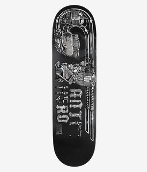 Anti Hero Grant 'GT Revington' Re-Rev'd 8.5" Skateboard Deck (dipped matte black)