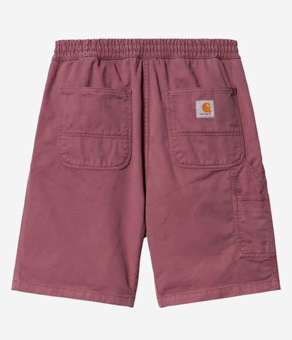 Carhartt WIP Flint Organic Moraga Shorts (dusky pink garment dyed)