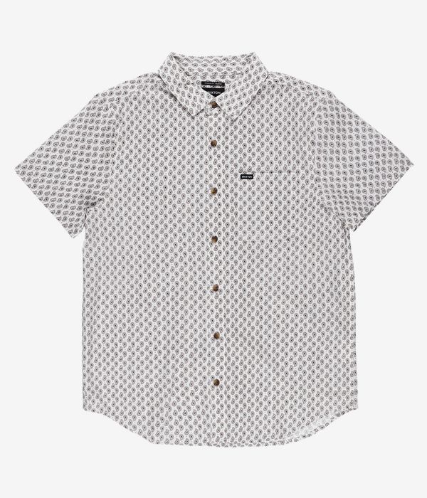 Brixton Charter Print Shirt (off white paisley)
