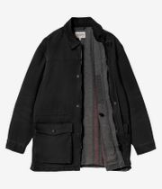 Carhartt WIP OG Santa Fe Coat Organic Dearborn Jacket (black black stone canvas)