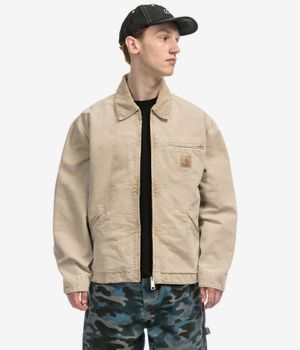 Carhartt WIP OG Detroit Organic Cotton Dearborn Jacket (dusty h brown chalk wash)