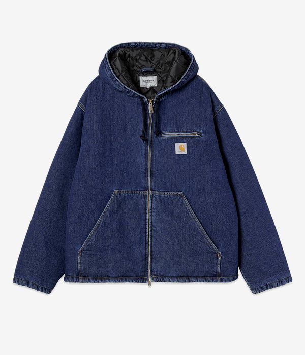 Carhartt WIP Cleveland Cotton Smith Veste (blue stone washed)