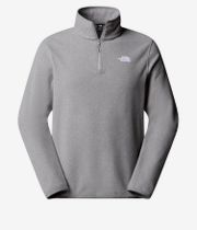 The North Face Glacier Fleece 1/4-Zip Sweatshirt (tnf mid grey heather)