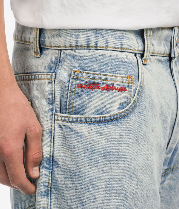 skatedeluxe Script Jeans (light stone washed)