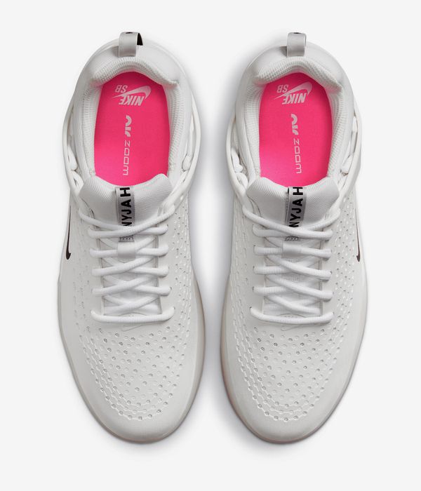 inercia Frontera Descubrimiento Shop Nike SB Nyjah 3 Shoes (white black hyper pink) online | skatedeluxe