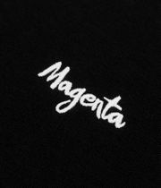 Magenta Script Sweatshirt (black)
