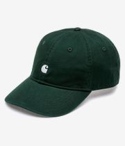 Carhartt WIP Madison Logo Cap (dark scarab white)