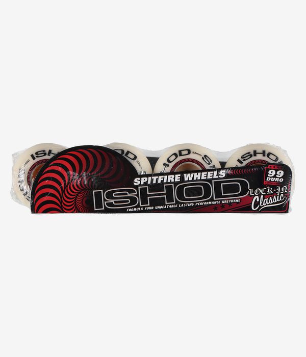 Spitfire Formula Four Ishod Lock In Classic Wheels (natural) 52 mm 99A 4 Pack