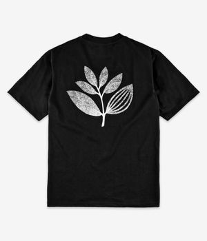 Magenta Botanic Camiseta (black)