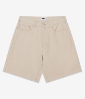 Obey Bigwig Denim Shorts (pelican faded wash)