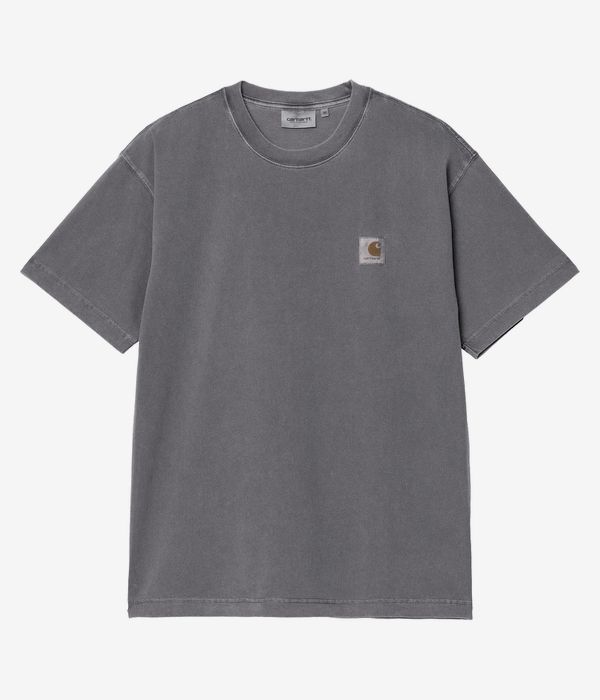 Carhartt WIP Nelson T-Shirt (graphite garment dyed)