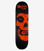 Zero x Misfits Fiend Skull Collage 8.5" Skateboard Deck (orange)