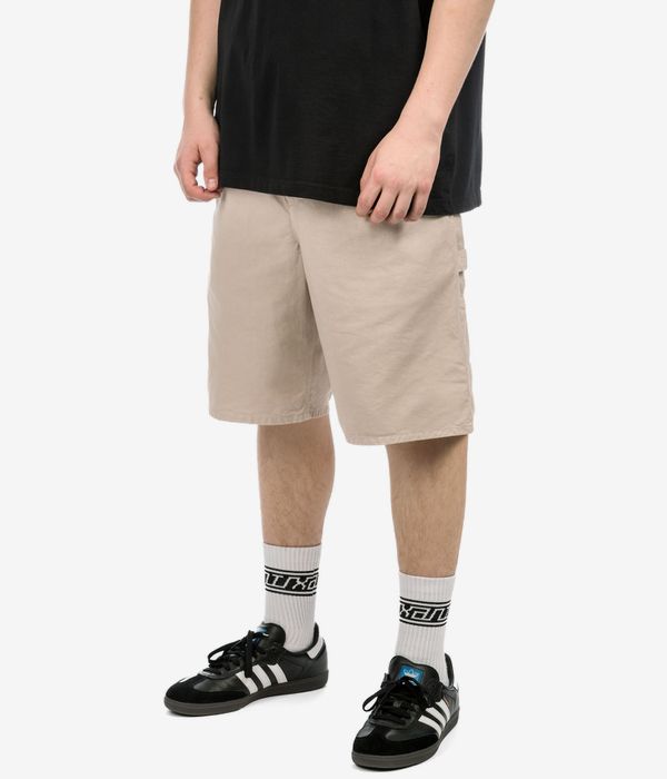 Carhartt WIP Single Knee Newcomb Shorts (fleur de sel garment dyed)
