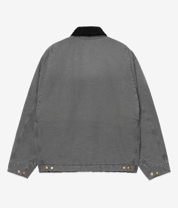 Carhartt WIP OG Detroit Organic Dearborn Jacket (graphite black stone canvas)