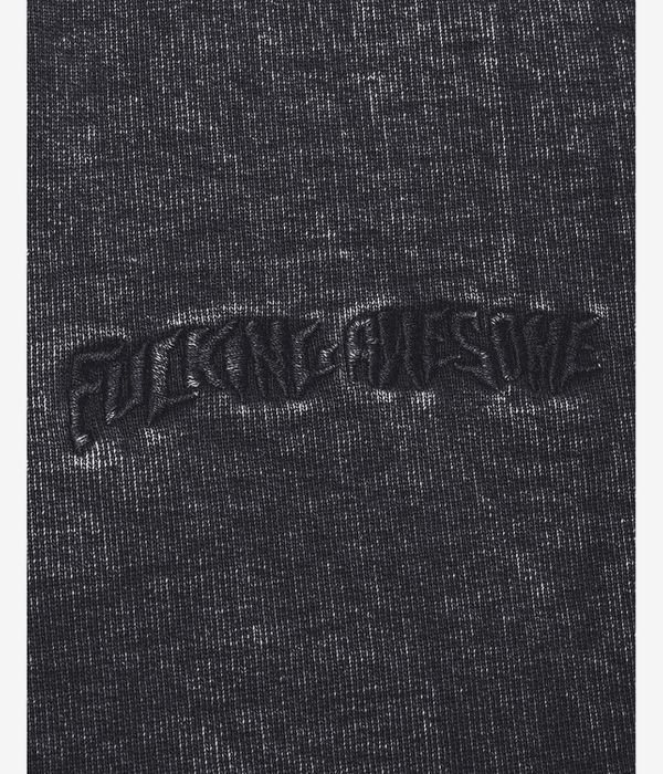Fucking Awesome Little Stamp Snow Wash Sweatshirt (black)