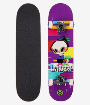 Blind Reaper Glitch 7.75" Complete-Skateboard (purple)