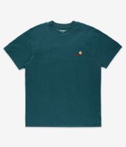 Carhartt WIP American Script Organic T-Shirt (malachite)
