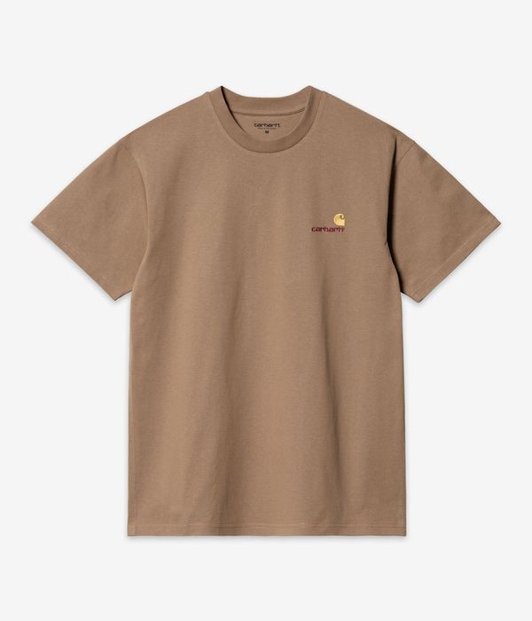Carhartt WIP American Script Organic T-Shirt (buffalo)