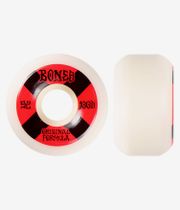 Bones 100's-OG #4 V5 Ruote (white red) 52mm 100A pacco da 4