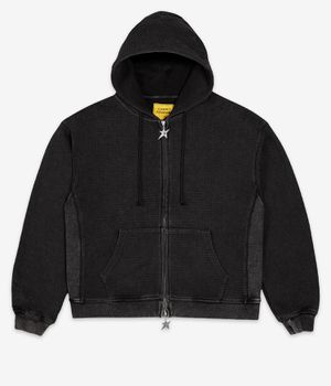 Carpet Company C-Star Double Thermal Zip-Sweatshirt avec capuchon (black)