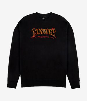 Thrasher Cracked Sweatshirt (black)