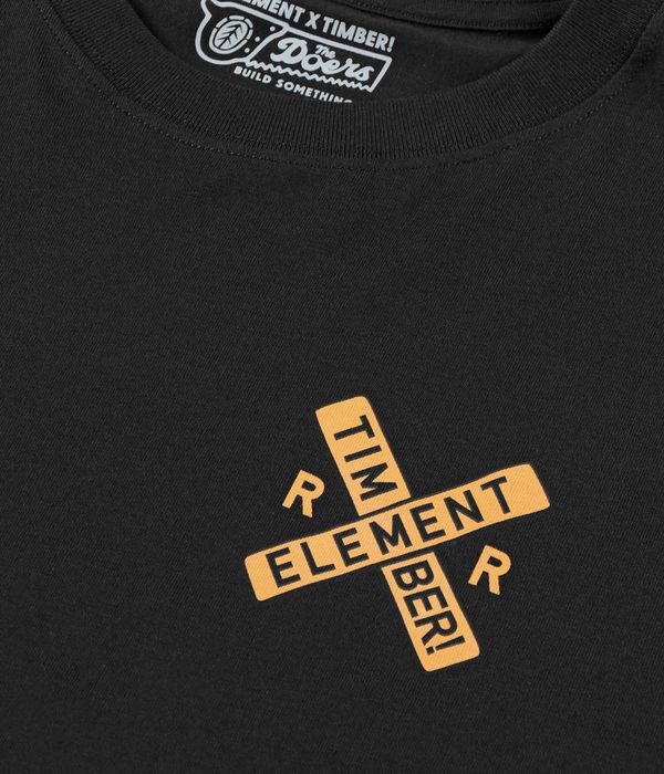 Element x Timber! Freight Train T-Shirt (off black)