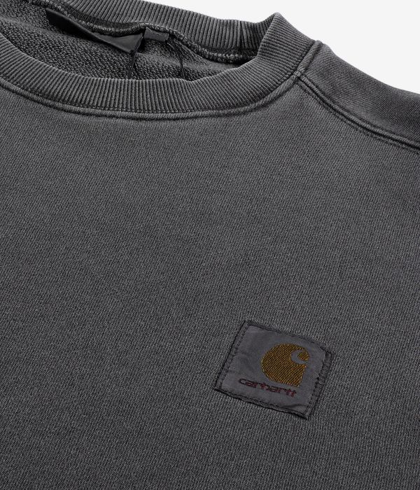 Carhartt WIP Nelson Sweater (charcoal garment dyed)