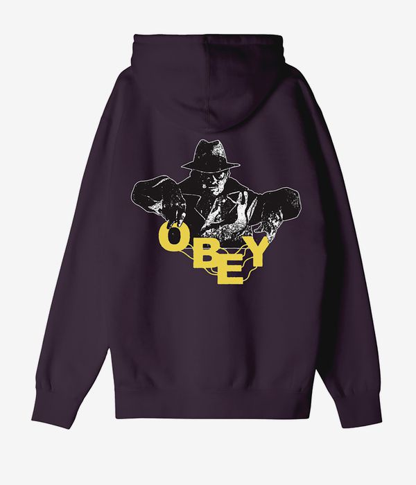 Shop Obey Inner Power Hoodie plum perfect online skatedeluxe