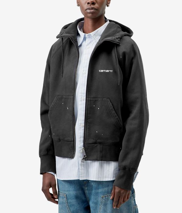 Carhartt WIP W' Painter Veste women (black destroy wash splatter)