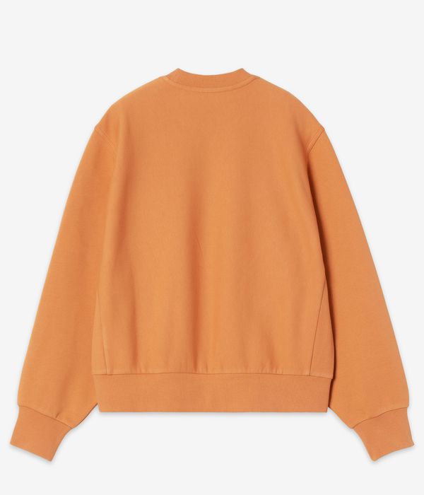 Carhartt WIP W' American Script Felpa women (redhaven)