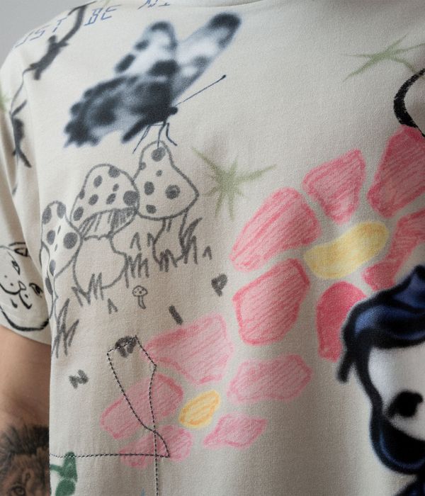 RIPNDIP Goosebumps T-Shirt (bone)