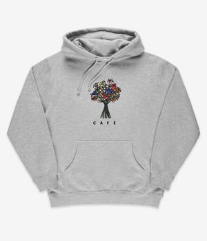 Skateboard Cafe Bouquet Hoodie (heather grey)
