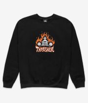 Thrasher x Neckface Who Cares Sweatshirt (black)