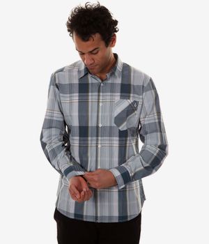 Volcom Ex Factor Plaid Shirt (pale blue)
