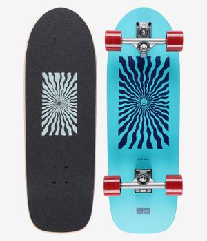 Long Island Fog Haze 31" (78,7cm) Surfskate Cruiser (turquoise)