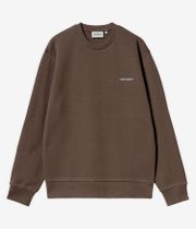 Carhartt WIP Script Embroidery Sweatshirt (liberica air sky)