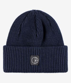Polar Double Fold Merino Berretto (navy)