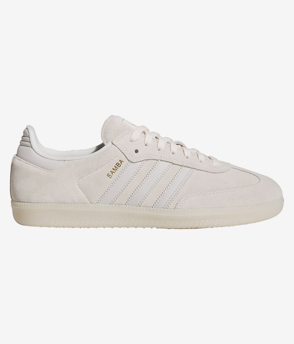 adidas Skateboarding Samba ADV Chaussure (core white greonie carbon)