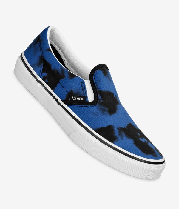 Vans Classic Slip-On Buty kids (oversized tie dye dazzling blue)