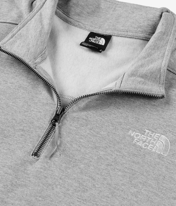 The North Face Oversize 1/4-Zip Sweatshirt (tnf light grey heather)